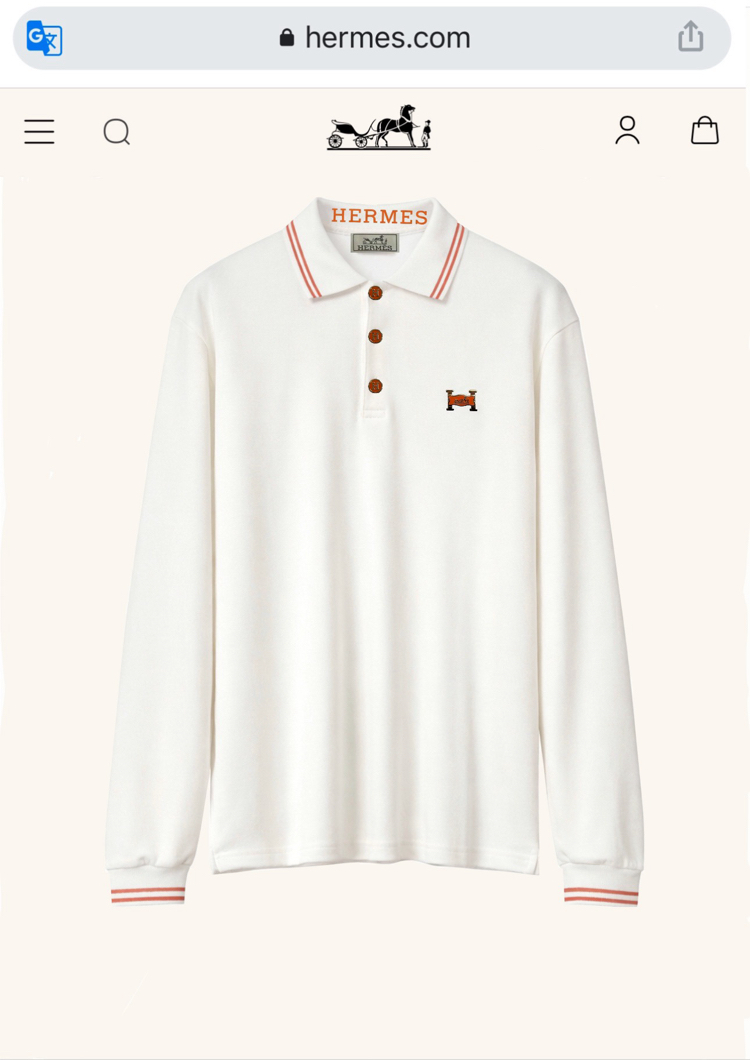 Hermes Doubleface Polo Sweatshirt NFC Aktif !