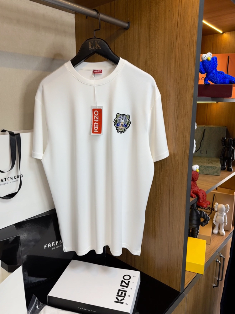 Kenzo Tiger Logo T-shirt ( İthal-Ütü İstemez-NFC Aktif)