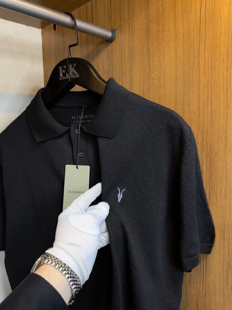 Allsaints Organik Pamuk Polo T-shirt