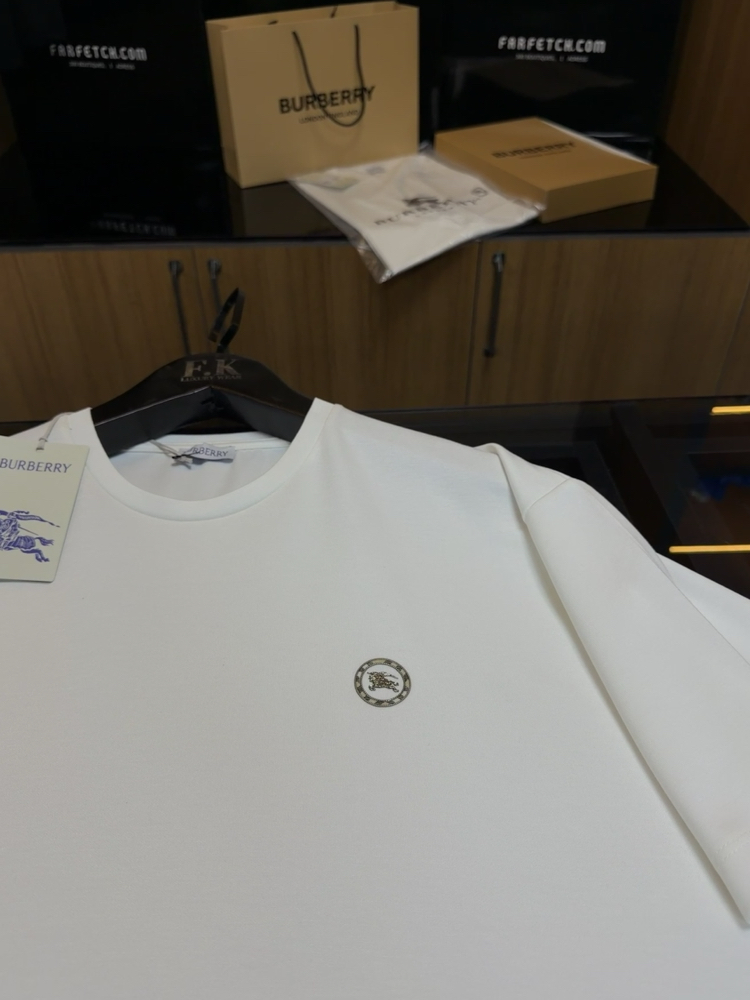 Burberry Logo T-shirt ( İthal-Ütü İstemez-NFC Aktif) 