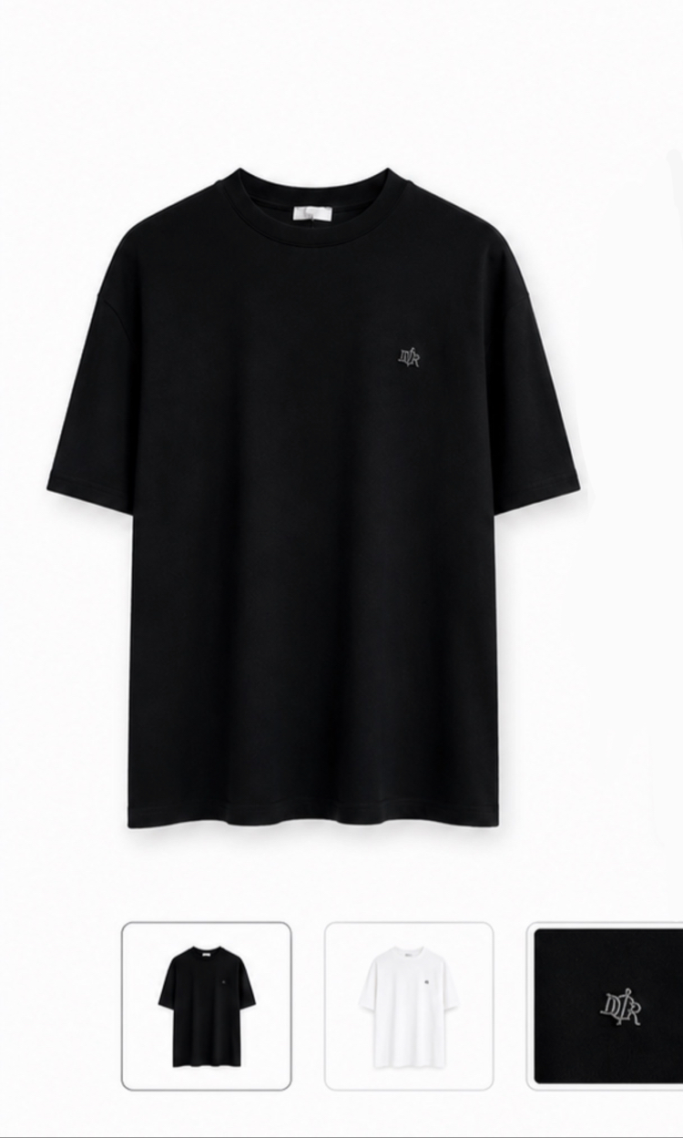 Dior Logo T-shirt ( İthal-Ütü İstemez-NFC Aktif)