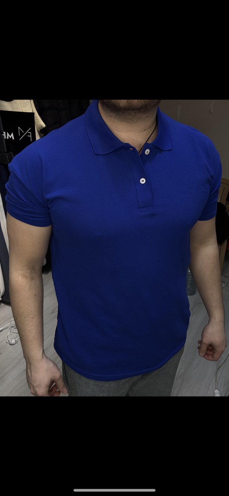 SAKS MAVİSİ POLO YAKA TİŞÖRT