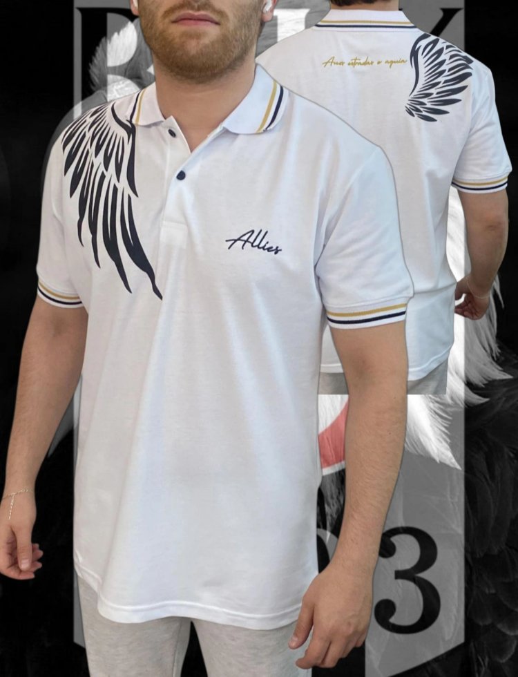ALLIES BEYAZ POLO TİŞÖRT 