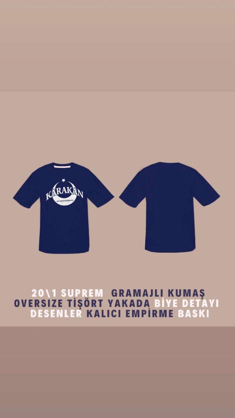 KARAKAN NAVY TEE