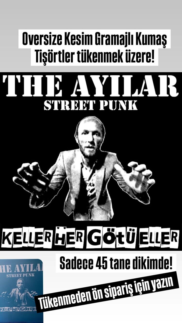 THE AYILAR KELLER HER G.TÜ ELLER TİŞÖRTÜ