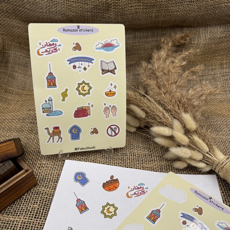 Ramazan stickerleri
