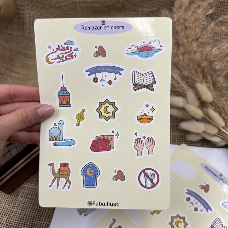 Ramazan stickerleri