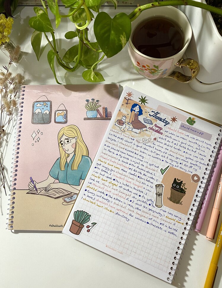 Study motivation notebook