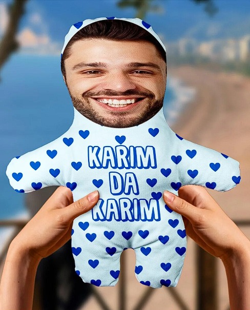 Karımda Karım Kişiye Özel Hediyelik Peluş Oyuncak -25cm-
