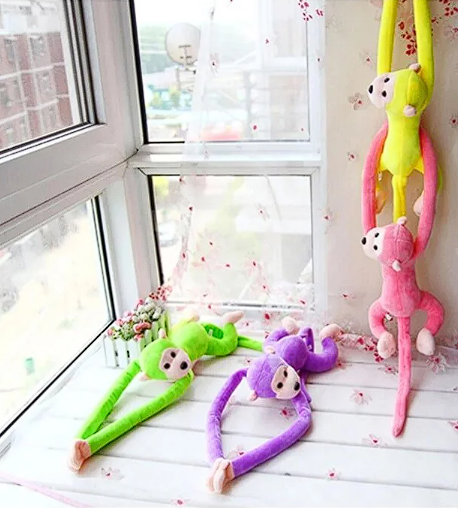 Uyku Ve Oyun Arkadaşı Peluş Maymun