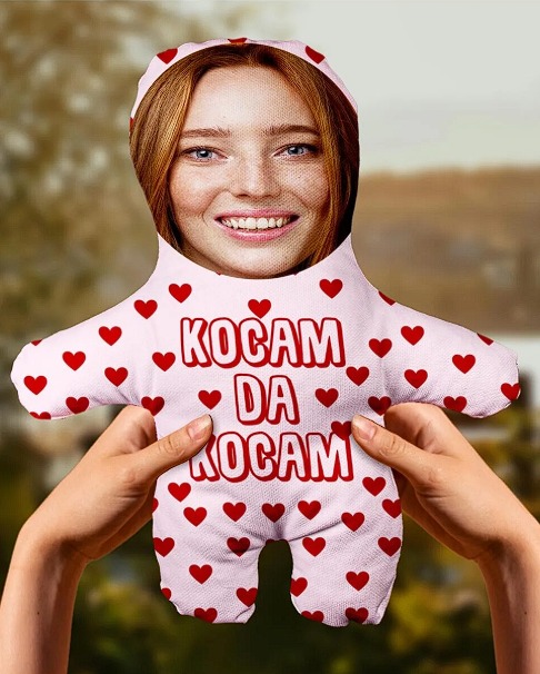 Kocamda Kocam Kişiye Özel Hediyelik Peluş Oyuncak -25cm-
