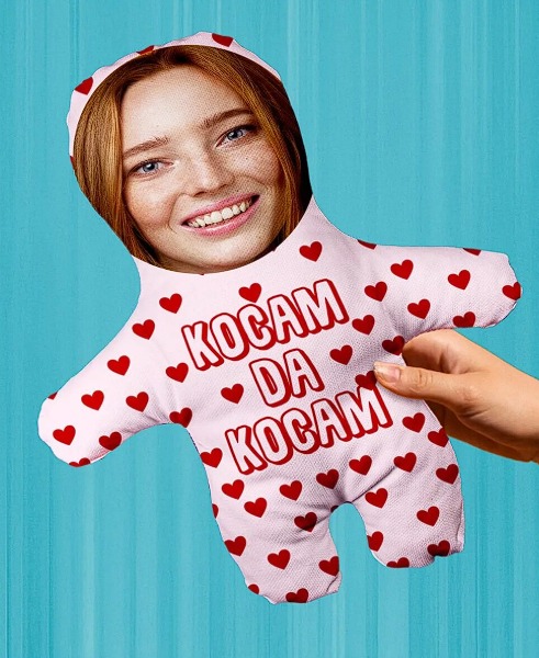 Kocamda Kocam Kişiye Özel Hediyelik Peluş Oyuncak -25cm-