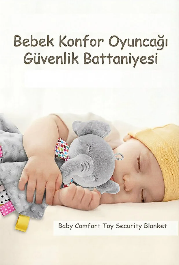 Bebek Uyku Arkadaşı-Diş Kaşıyıcılı Güvenli Bebek Uyku Arkadaşı