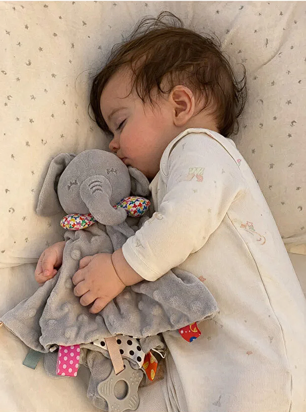 Bebek Uyku Arkadaşı-Diş Kaşıyıcılı Güvenli Bebek Uyku Arkadaşı