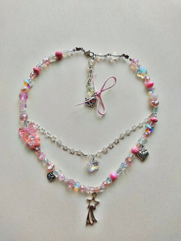 Mabel Pines Kolye - Pembe versiyon