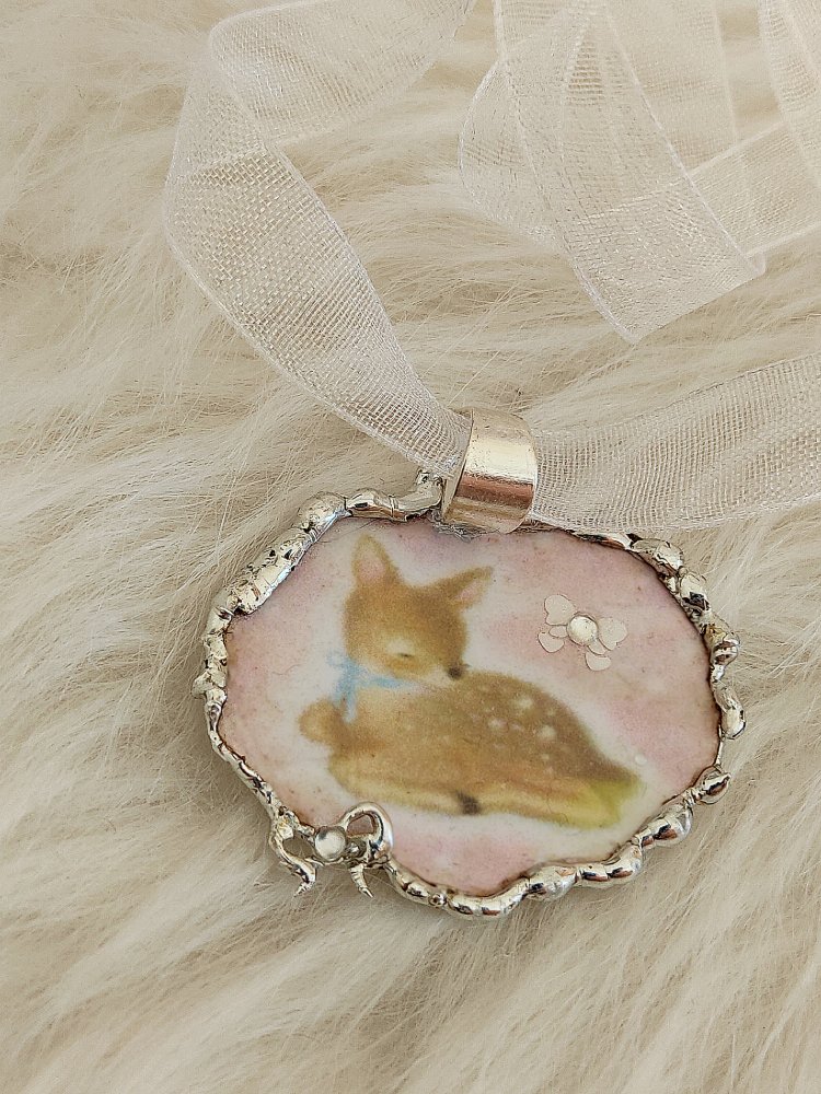 Bambi Soldered Pendant