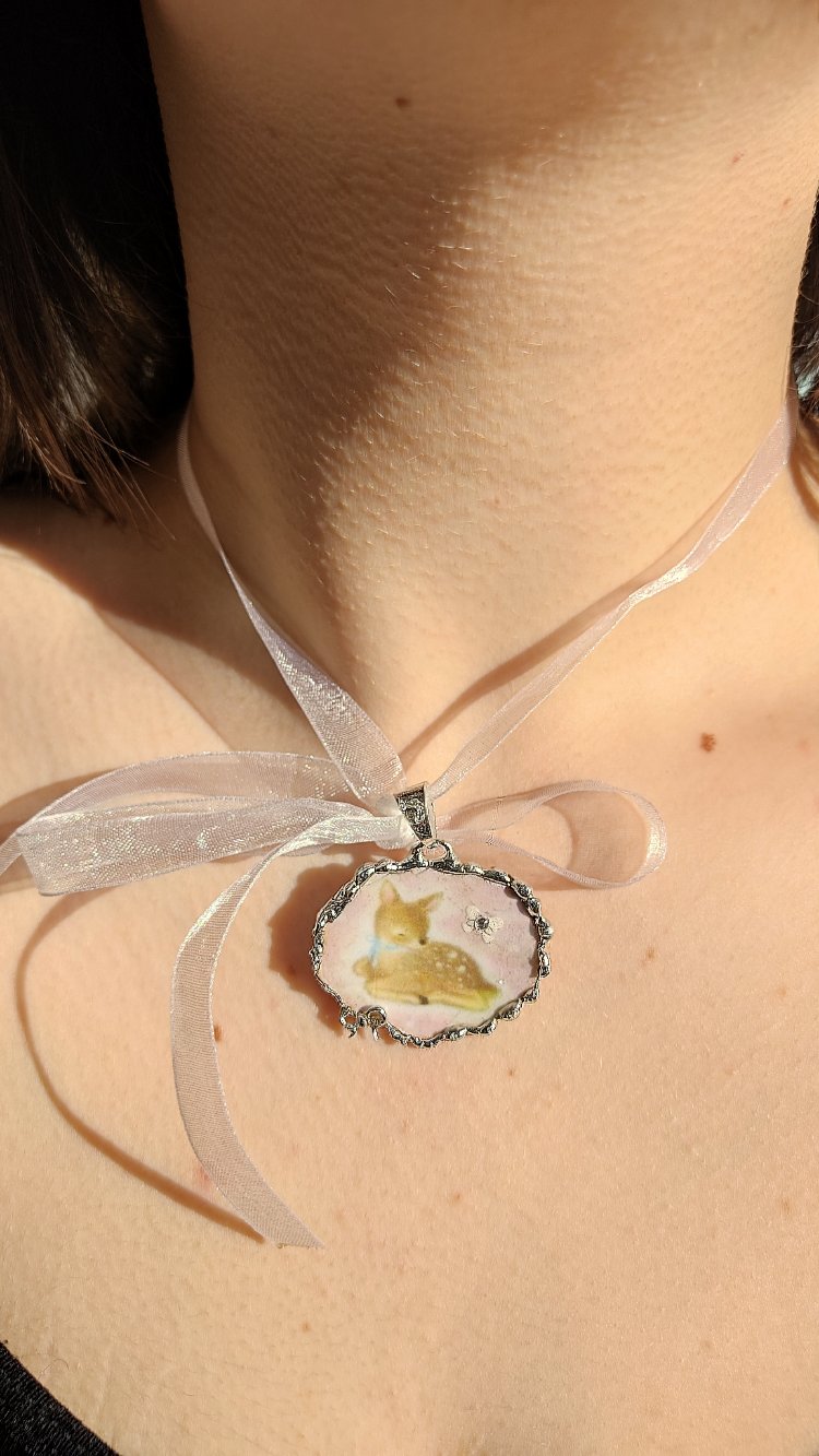 Bambi Soldered Pendant
