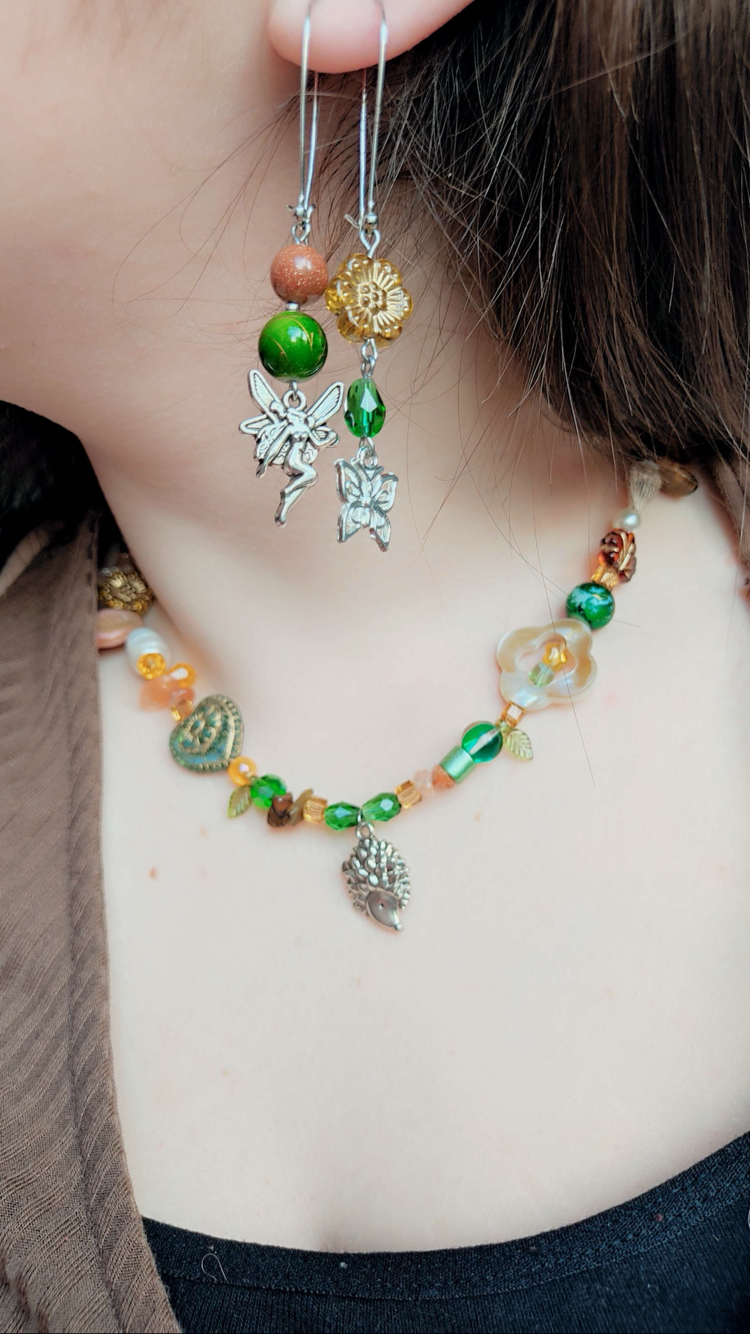 Autumn themed earrings