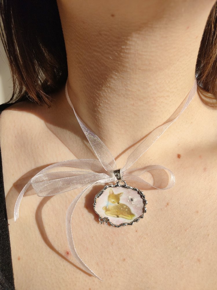 Bambi Soldered Pendant