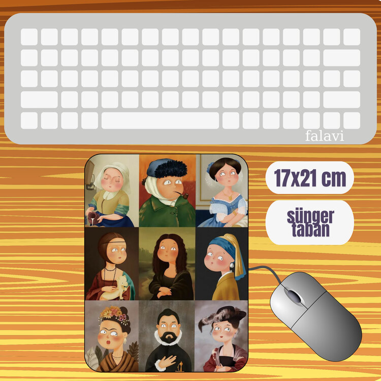 Ressamlar Mousepad