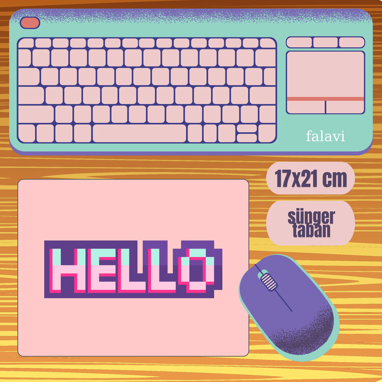 Hello Mousepad