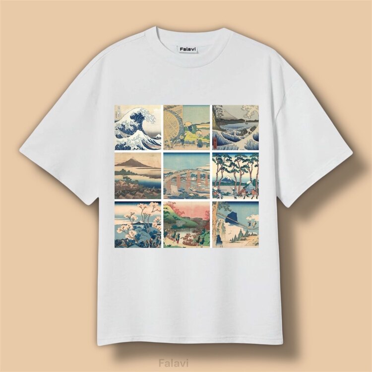 Hokusai Tişört