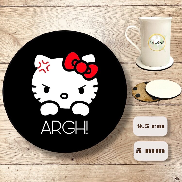 Hello Kitty bardak altlığı