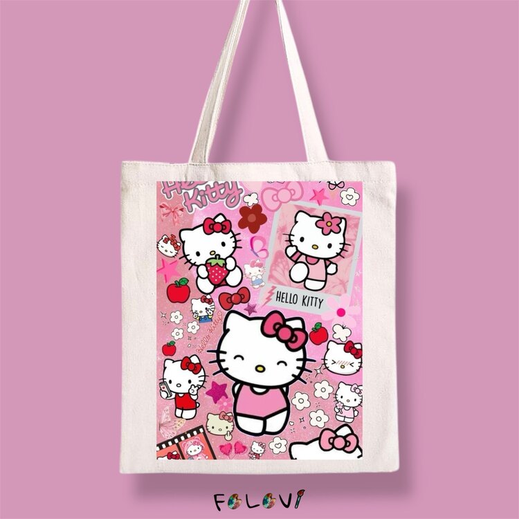 Hello kitty bez çanta