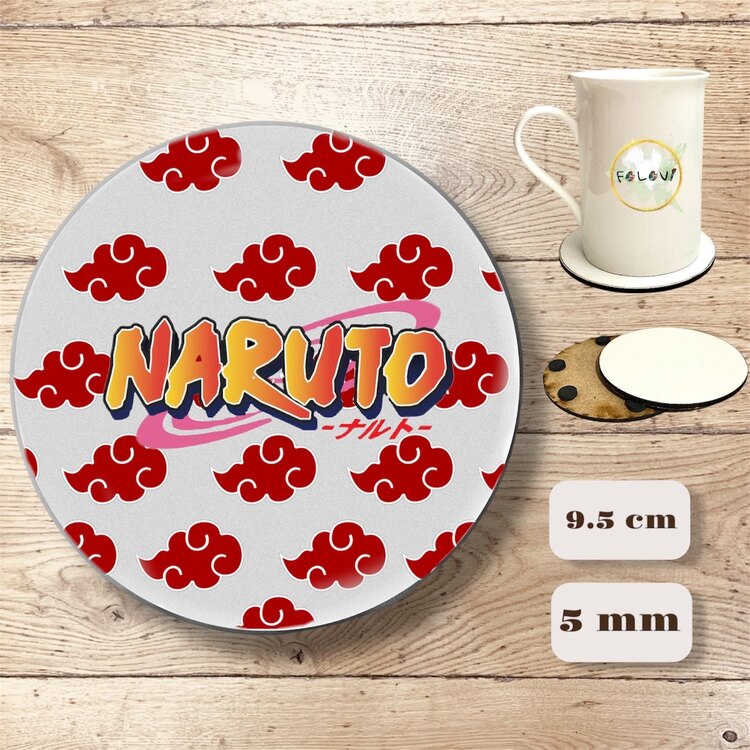 Naruto bardak altlığı