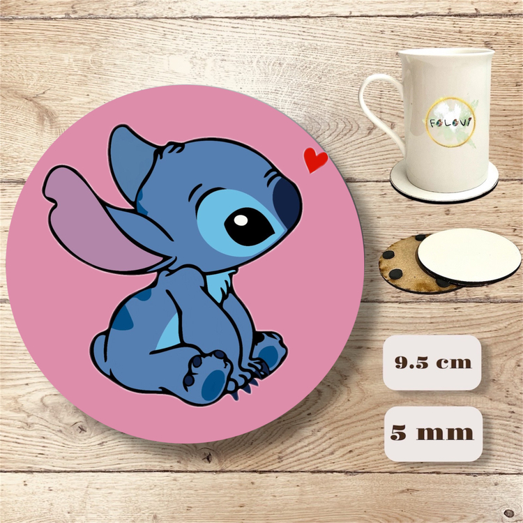 Stitch bardak altlığı
