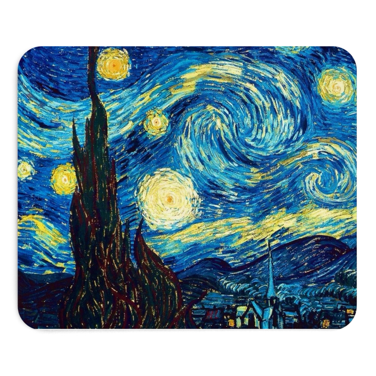 Yıldızlı Gece Mousepad