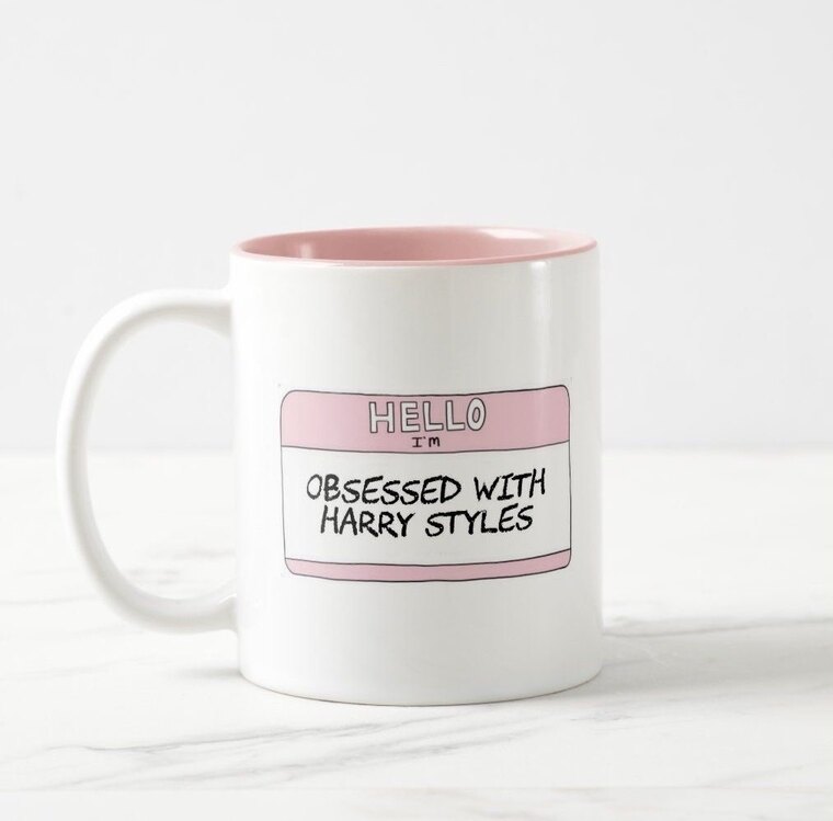 Pembe Harry Styles Kupa