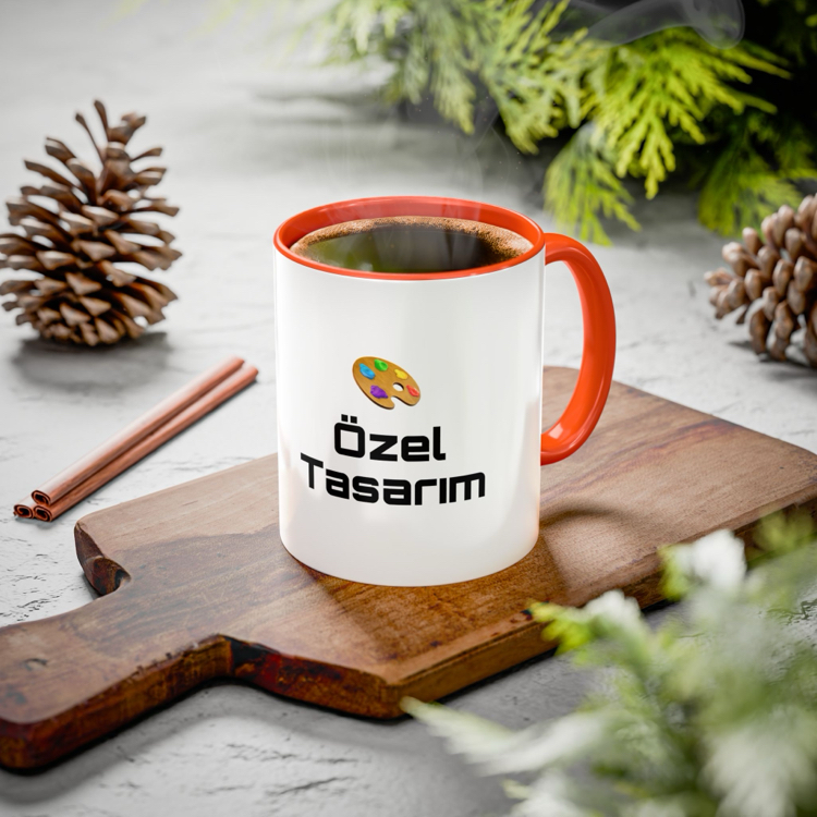 Özel tasarım Turuncu Kupa