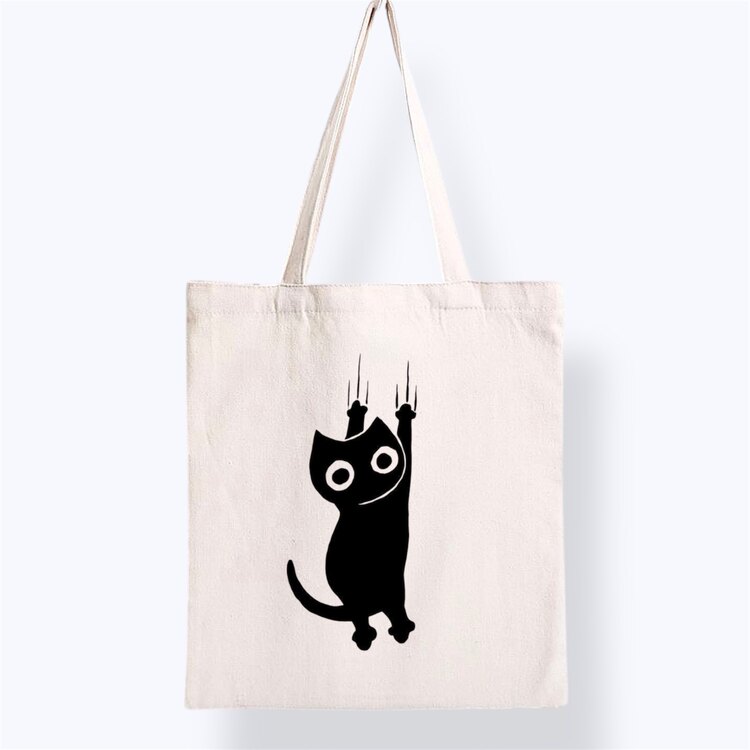 Kedi bez çanta