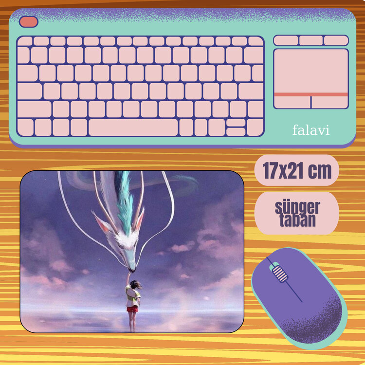 Ruhların kaçışı Mousepad  