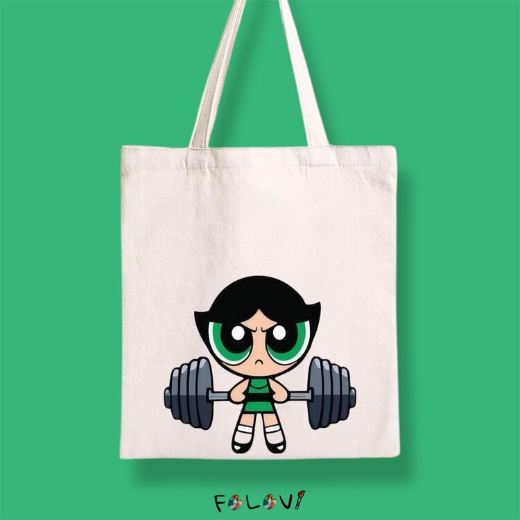 Powerpuff girls Buttercup bez çanta