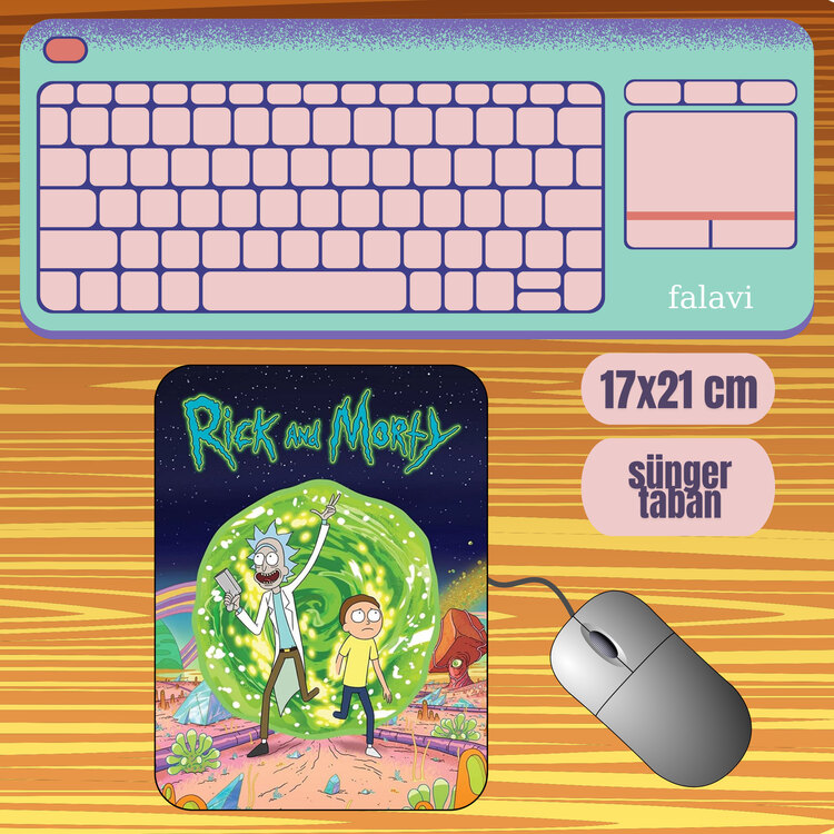 Rick and Morty Mousepad
