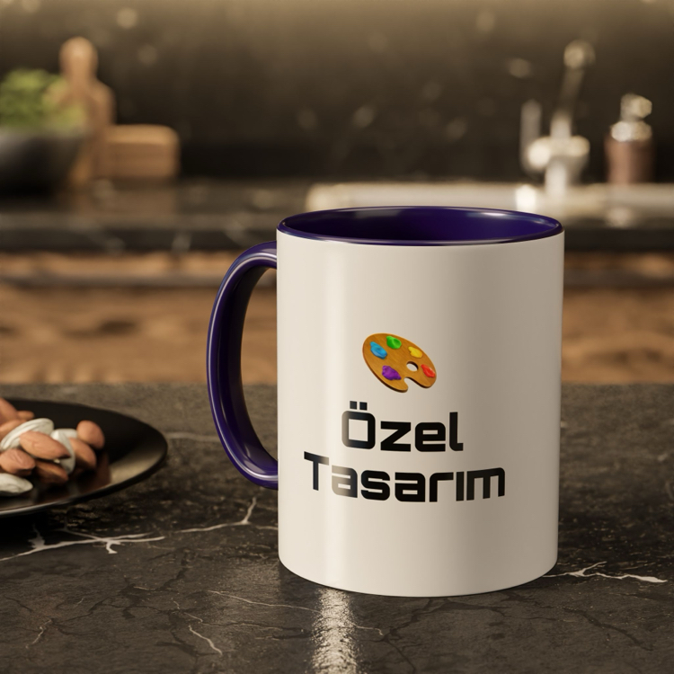Özel tasarım Lacivert Kupa