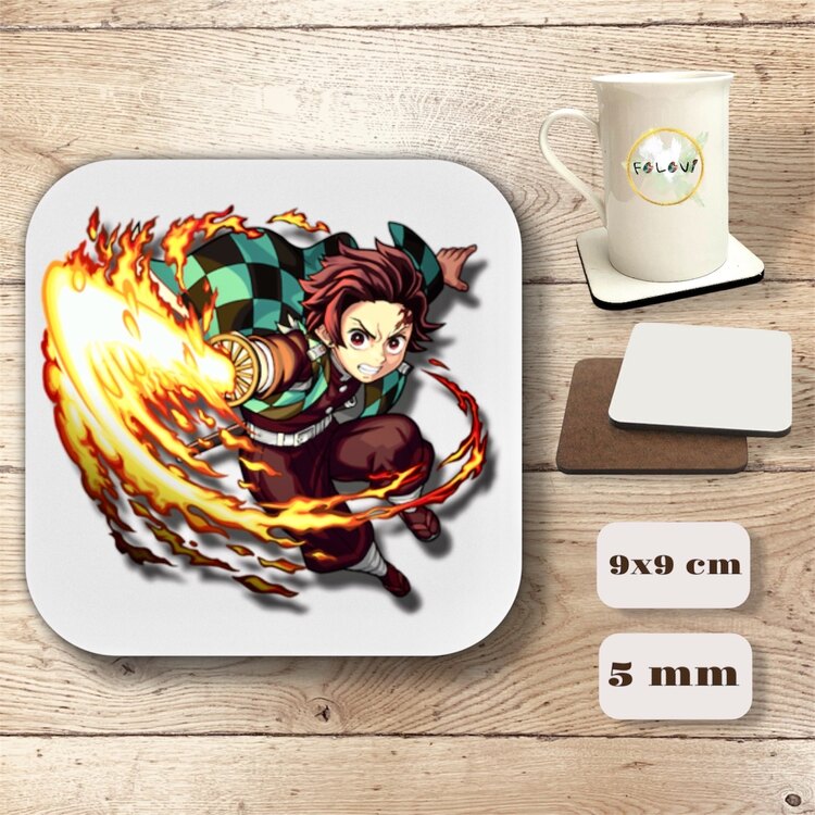 Demon Slayer bardak altlığı