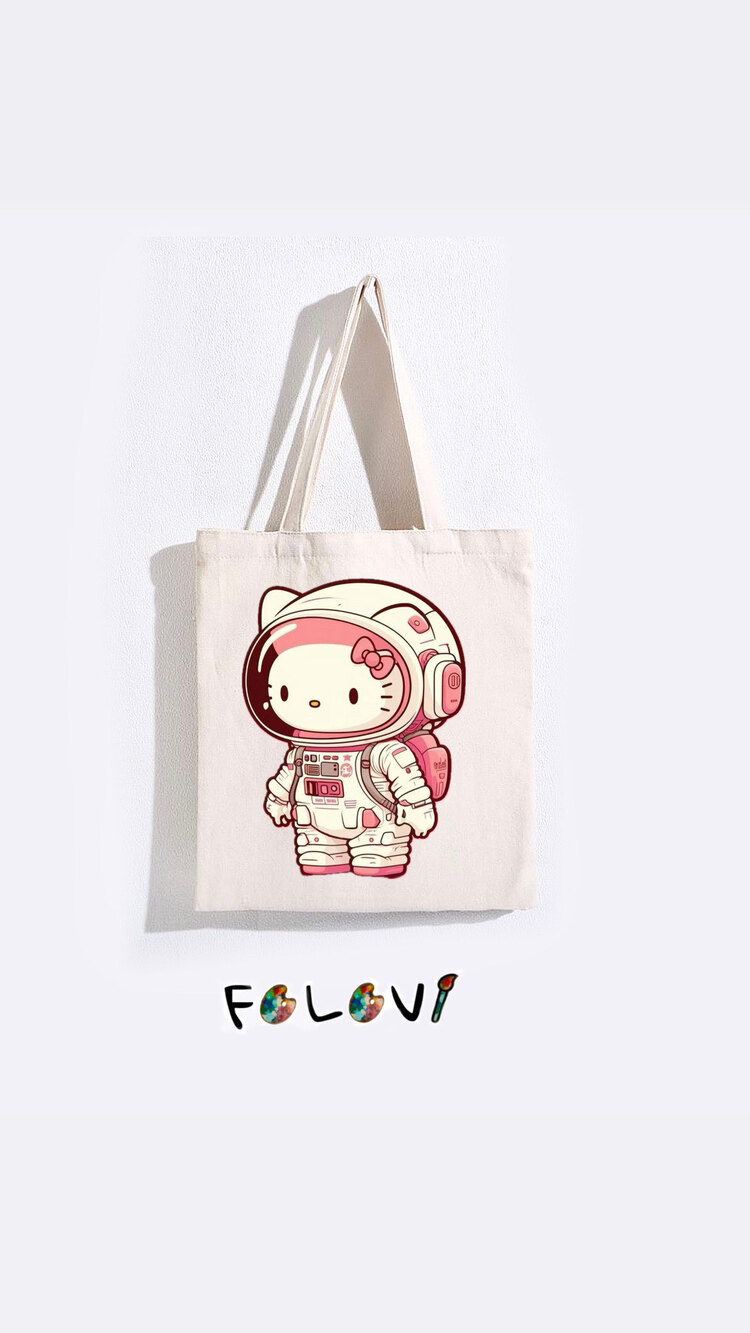 Hello Kitty astronot bez çanta