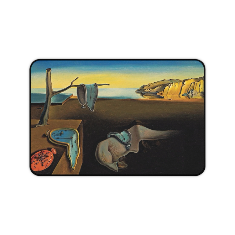 Salvador Dali Belleğin Azmi Eriyen Saatler Mousepad 