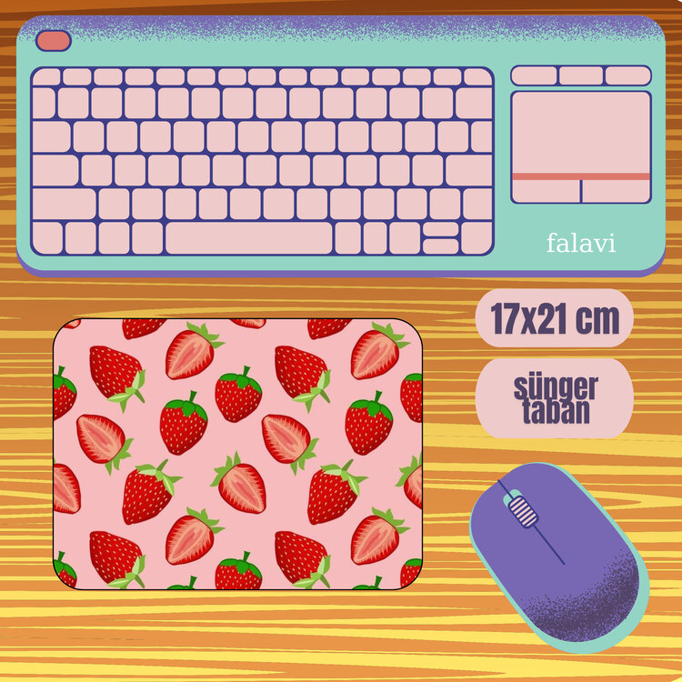 Çilek Mousepad