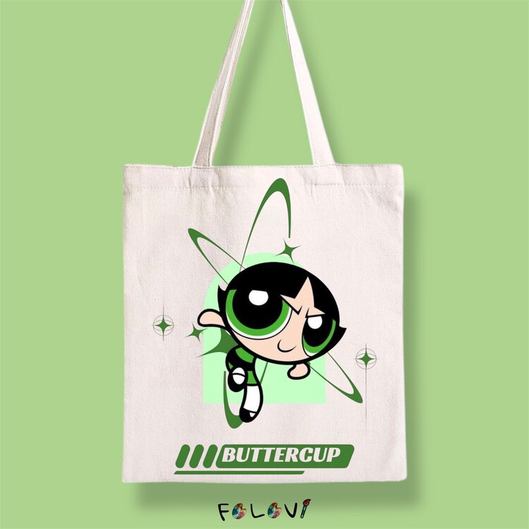 Powerpuff girls Buttercup bez çanta