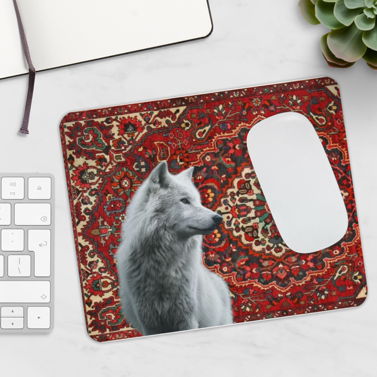 Etnik Kurt Desenli Mousepad