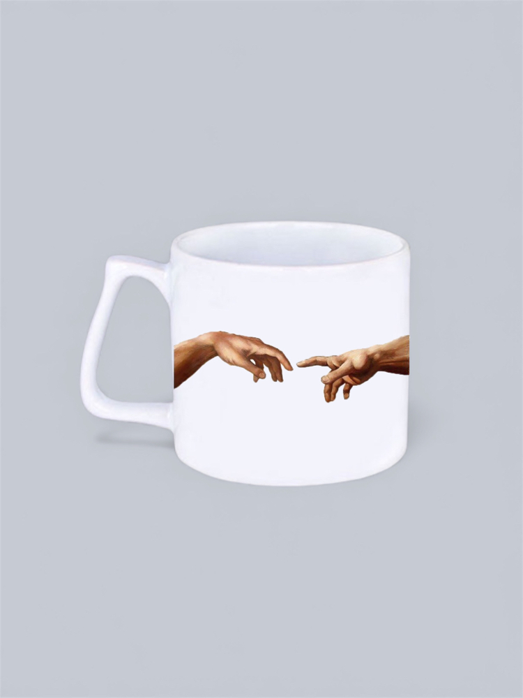 Ademin Yaratılışı Michelangelo Mocha Kupa