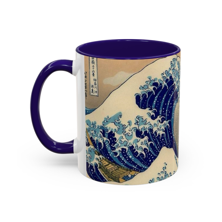 Hokusai Büyük Dalga Kupa