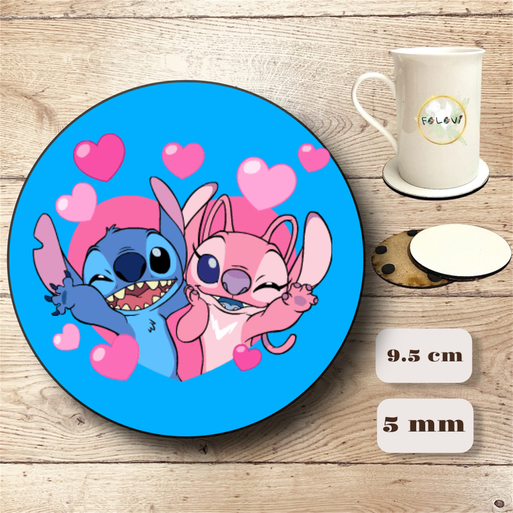 Stitch bardak altlığı