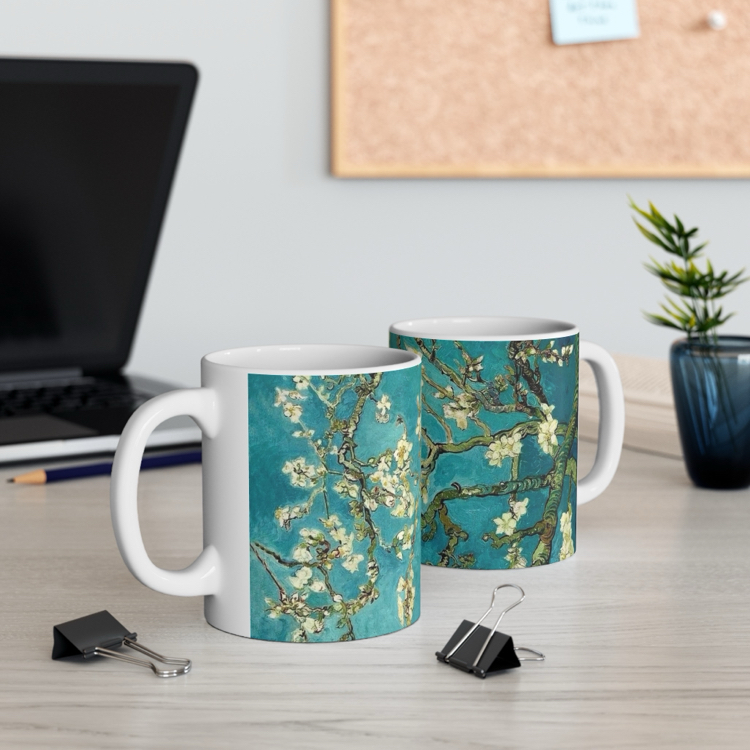 Van Gogh Badem Çiçekleri Kupa 