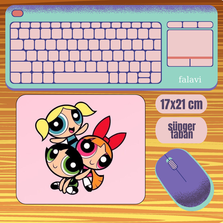 Powerpuff girls Mousepad