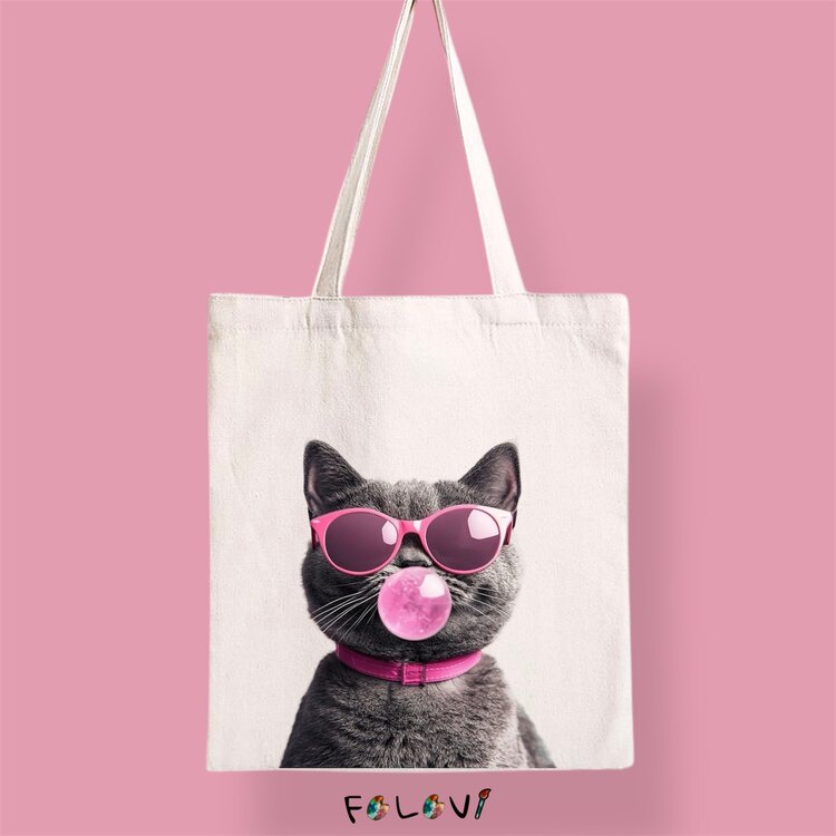 Kedi bez çanta
